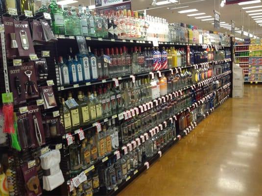 Amazing selection of beer, wine, and liquor