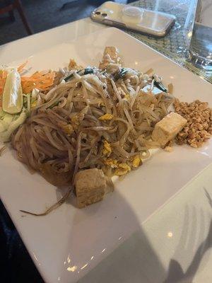 Pad Thai with tofu