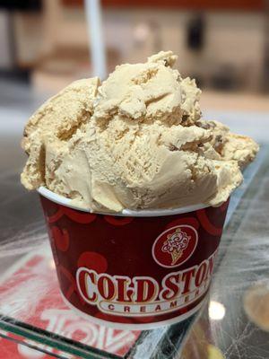 Coffee ice cream with Heath bits