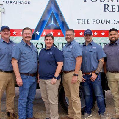 Meet the dedicated team of American Standard Foundation Repair! Our skilled professionals are committed to providing top-qual...