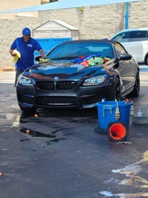 Carwash after a tune up, because why not?