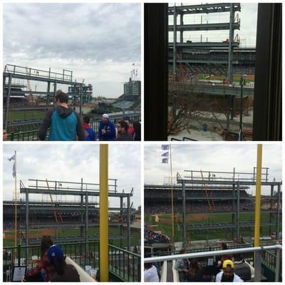 Poor rooftop lost its views with the new signs at Wrigley. This is from April 19th