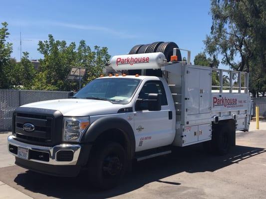 One of their mobil fleet vehicles.