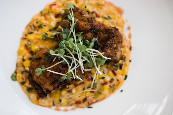 Buttermilk Fried Chicken Thighs