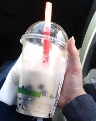 First bubble tea from here it was delicious!!