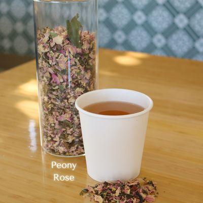 Peony Rose premium loose leaf tea