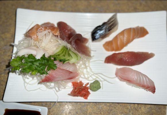 Sushi and Sashimi Combo