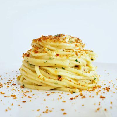 spaghetti bottarga