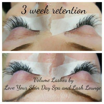 Go Longer in between fills with volume lashes