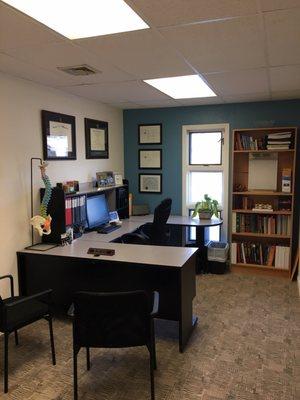 Dr. Cullen's office where you will meet for a consultation before your appointment.