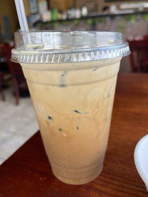 Vietnamese iced coffee with sweet & condensed milk