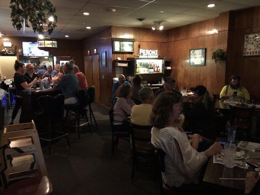 The Interior at Marco's in Dubuque