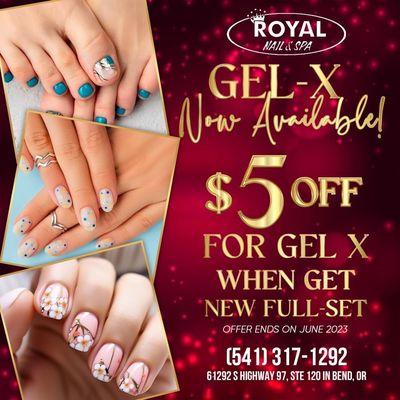 $5 OFF GEL X