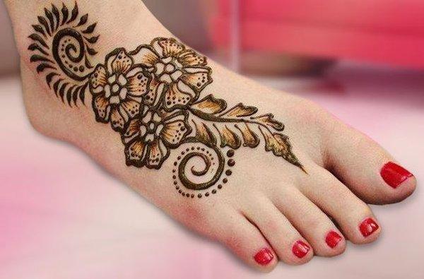 Amazing Henna Tattoos For Feet  Bombay Salon spa