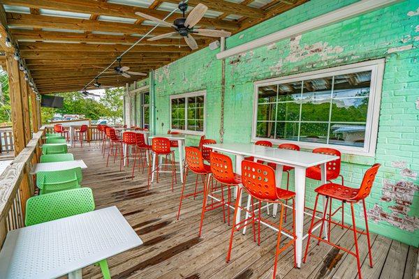 Back Patio- The Station