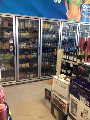 10 cold beer sections. Get your Bud light elsewhere.