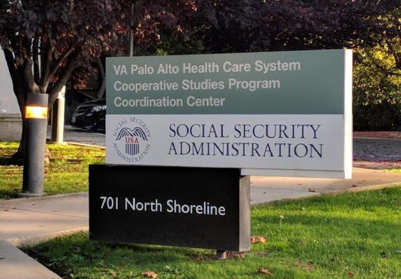 Social Security Office Sign