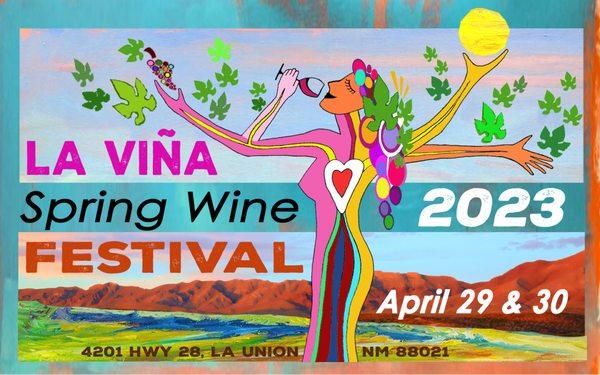 Spring Wine Festival 2023
April 29 - 30 from noon to 7 PM.