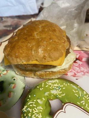 Sausage biscuit