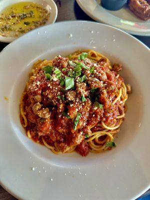 Spaghetti and Meatballs