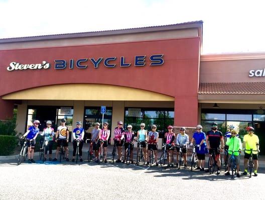 Clovis shop ride to the Millerton Store