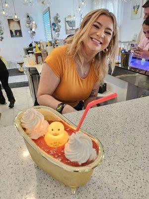 Beautiful and fun bartender