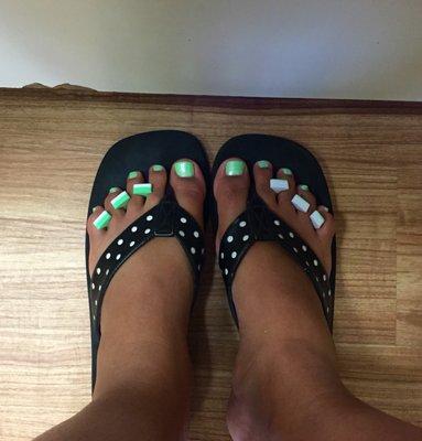 Basic pedicure $25