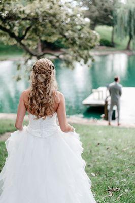 Wedding hair. Hair Coloring - Color Correction