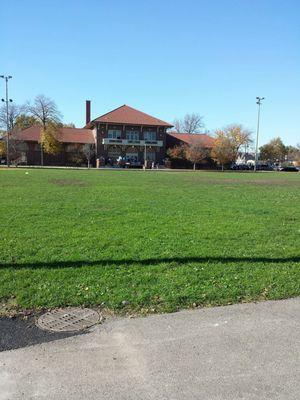 Well used park building