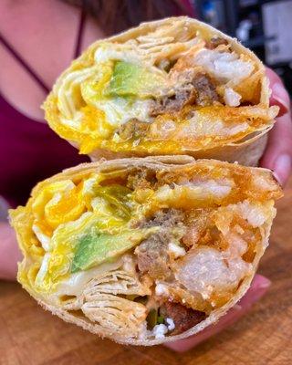 Breakfast Burritos. To Go, Delivery or eat in-restaurant. Breakfast and brunch.