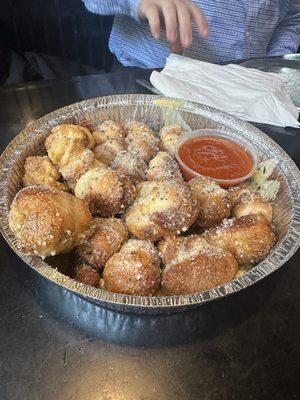 Pepperoni Knots