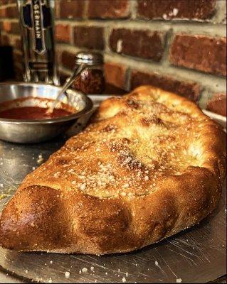 Italian meat calzone