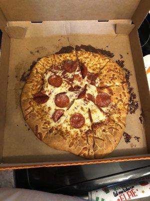 Terrible pizza