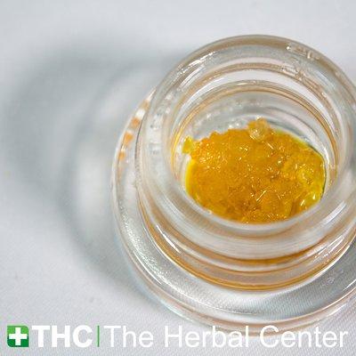 We offer a wide variety of concentrates at The Herbal Center. This is OGKB 2.0 Live Resin from Clutch Extracts.