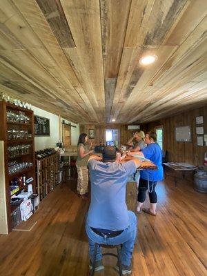 Tasting room