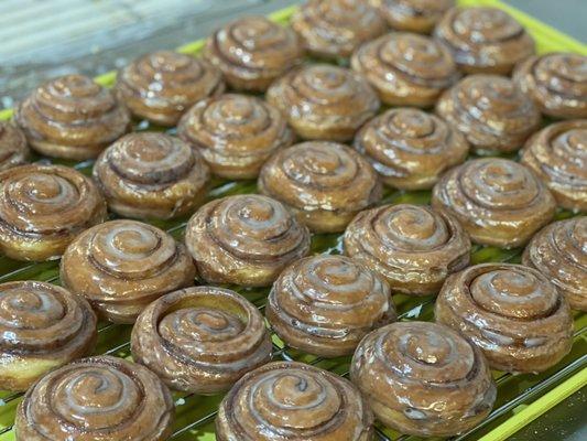 Mini cinnamon rolls