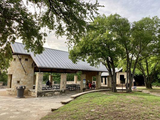 Seating, picnic areas