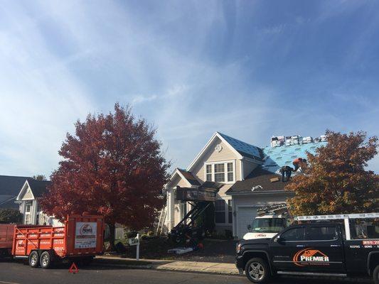 Roofing Project, Barnaget, NJ