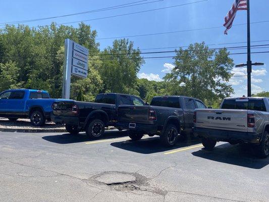 Trucks at Vision Dodge Chrysler Jeep Ram