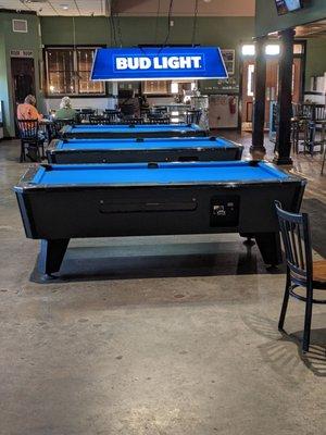 Pool tables