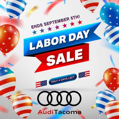 The Labor Day Sales Event is on NOW