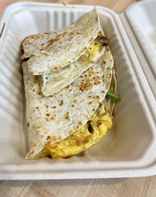 Great breakfast quesadilla