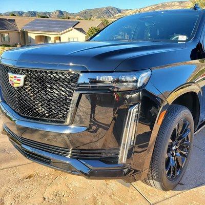 2021 Cadillac escalade we did new car protection package and coated with Nano Graphene coating from Artdeshine