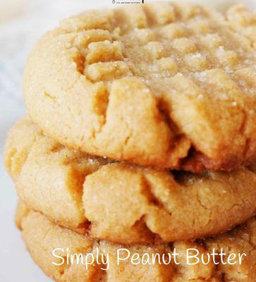 Soft  and chewy  peanut butter