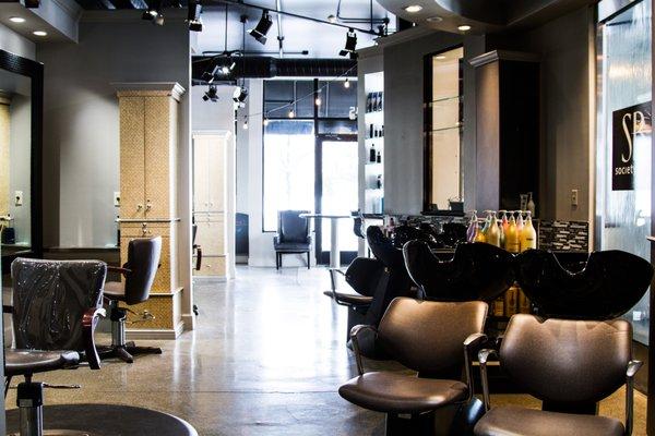 Society of Beauty isn't just a place, it's an experience. Conveniently located on Old Meridian St in Carmel, IN our salon serves everyone.