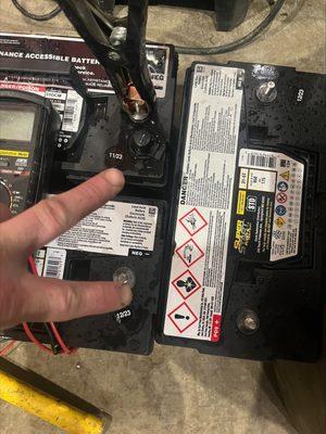 brand new batteries