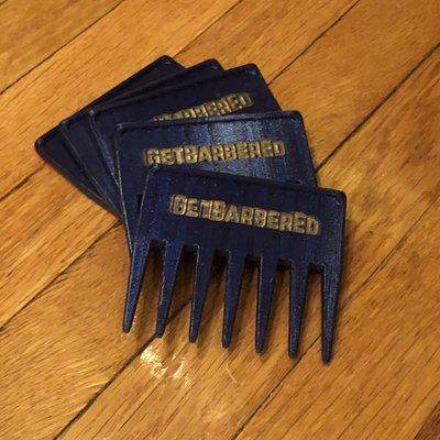 GetBarberEd Styling Combs