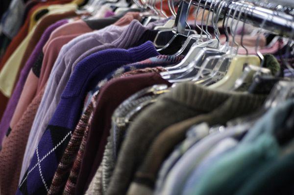 We have gently used clothing for men, women and children in all sizes