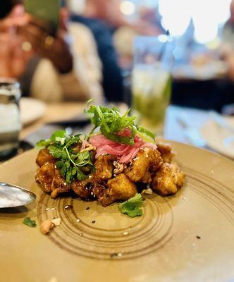 Crispy cauliflower