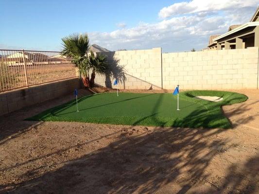 Putting Green Installation